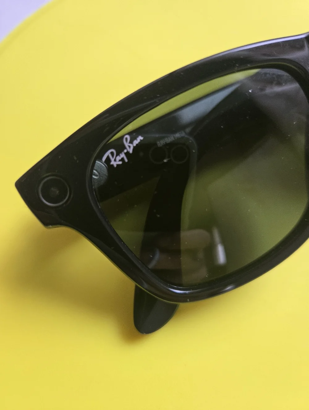 Ray-Ban Meta (Gen 1), Wayfarer, Large Matte Black | Smart AI Glasses - Picture 3 of 9